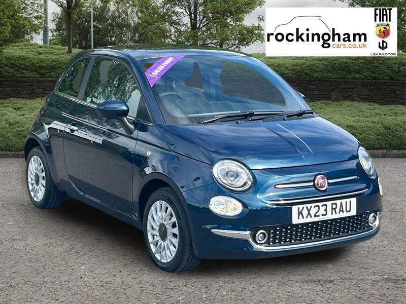 Fiat 500 Manual Blue