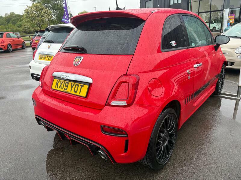 Abarth 595 Manual KX19YOT Red #3