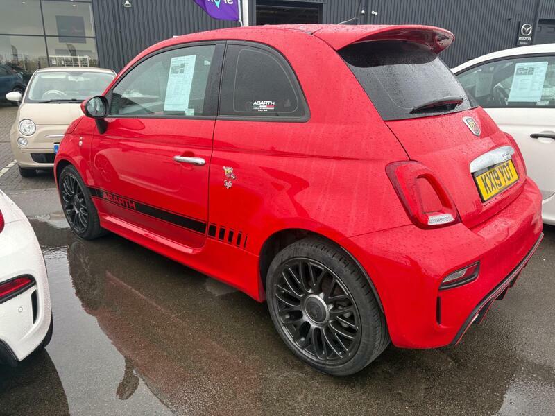 Abarth 595 Manual KX19YOT Red #4