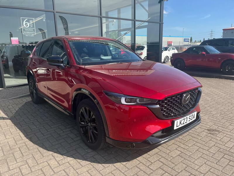 Mazda CX-5 Manual Red
