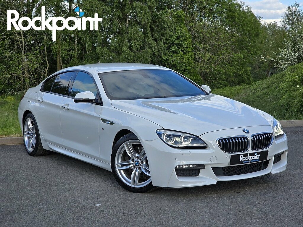 BMW 6 Series Gran Coupe 640D M Sport White
