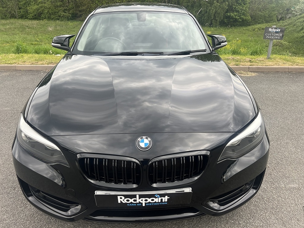 BMW 2 Series 218I Sport SF66ALZ Black #2