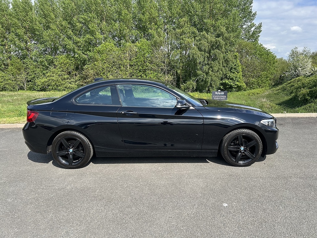 BMW 2 Series 218I Sport SF66ALZ Black #4