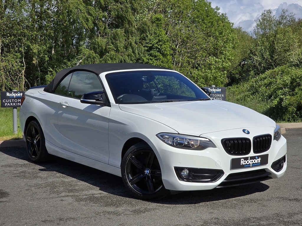 BMW 2 Series 218I Sport White #2