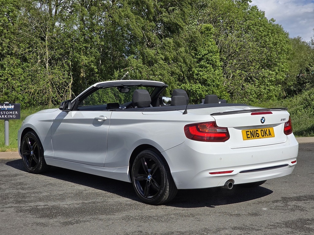 BMW 2 Series 218I Sport White #3