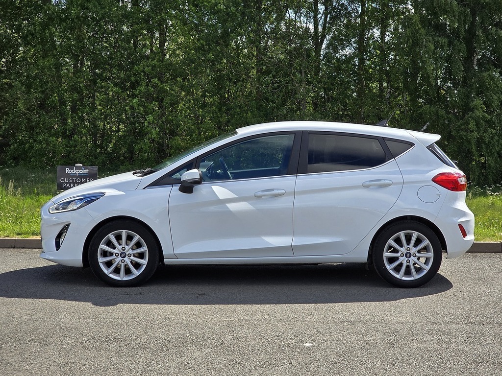 Ford Fiesta T Ecoboost Titanium GJ69OYK White #6