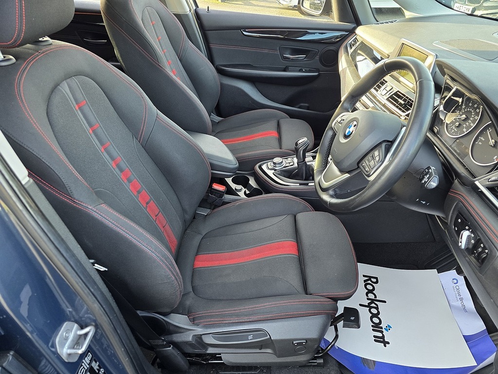 BMW 2 Series Active Tourer 218D Sport AV64UFJ Grey #3