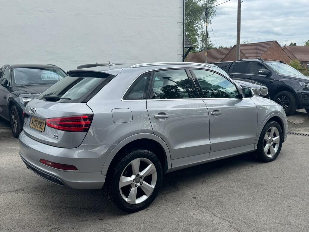 Audi Q3 2.0 Tdi S Line S Tronic Quattro Euro 5 Ss AX15PRZ Silver #4