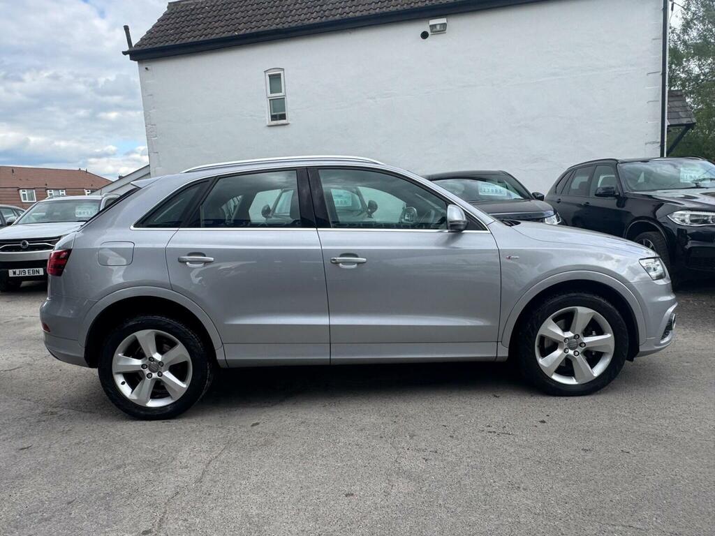 Audi Q3 2.0 Tdi S Line S Tronic Quattro Euro 5 Ss AX15PRZ Silver #5