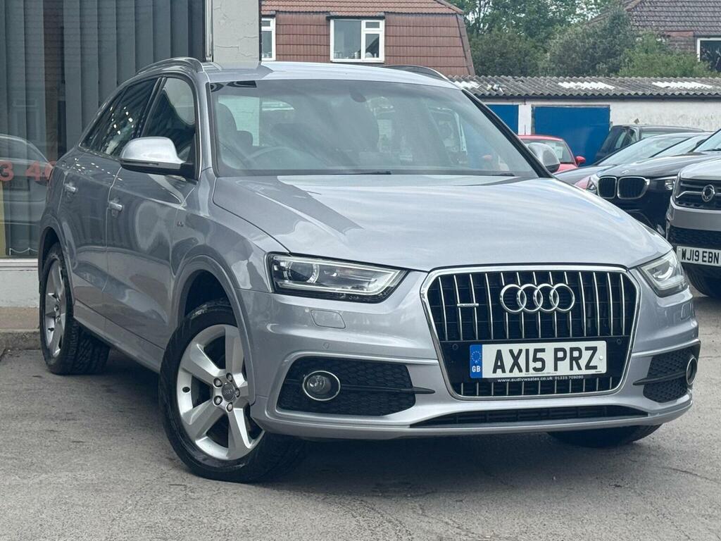 Audi Q3 2.0 Tdi S Line S Tronic Quattro Euro 5 Ss AX15PRZ Silver #2