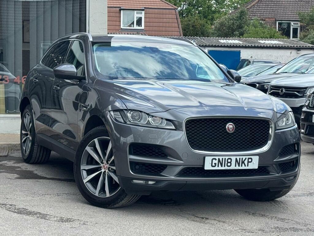 Jaguar F-Pace 2.0 P250i Portfolio Awd Euro 6 Ss GN18NKP Grey #2