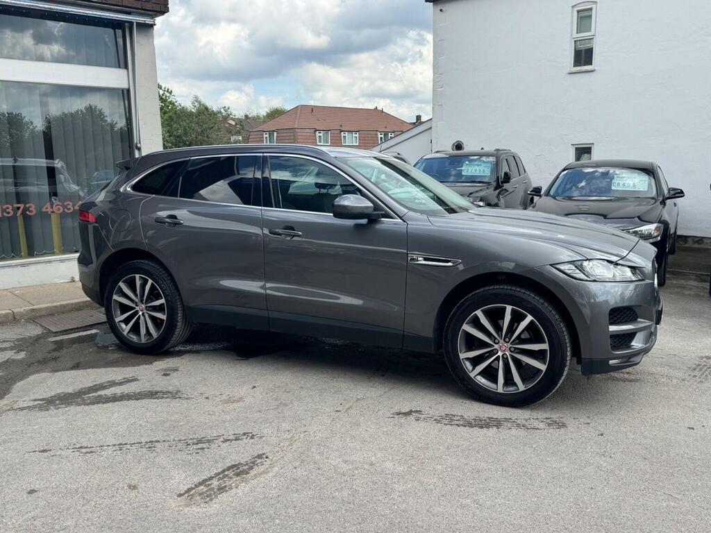 Jaguar F-Pace 2.0 P250i Portfolio Awd Euro 6 Ss GN18NKP Grey #4