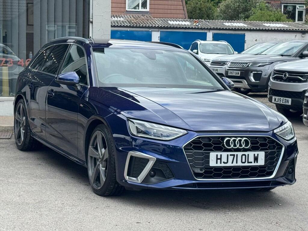 Audi A4 Avant 2.0 Tdi 35 S Line S Tronic Euro 6 Ss Blue