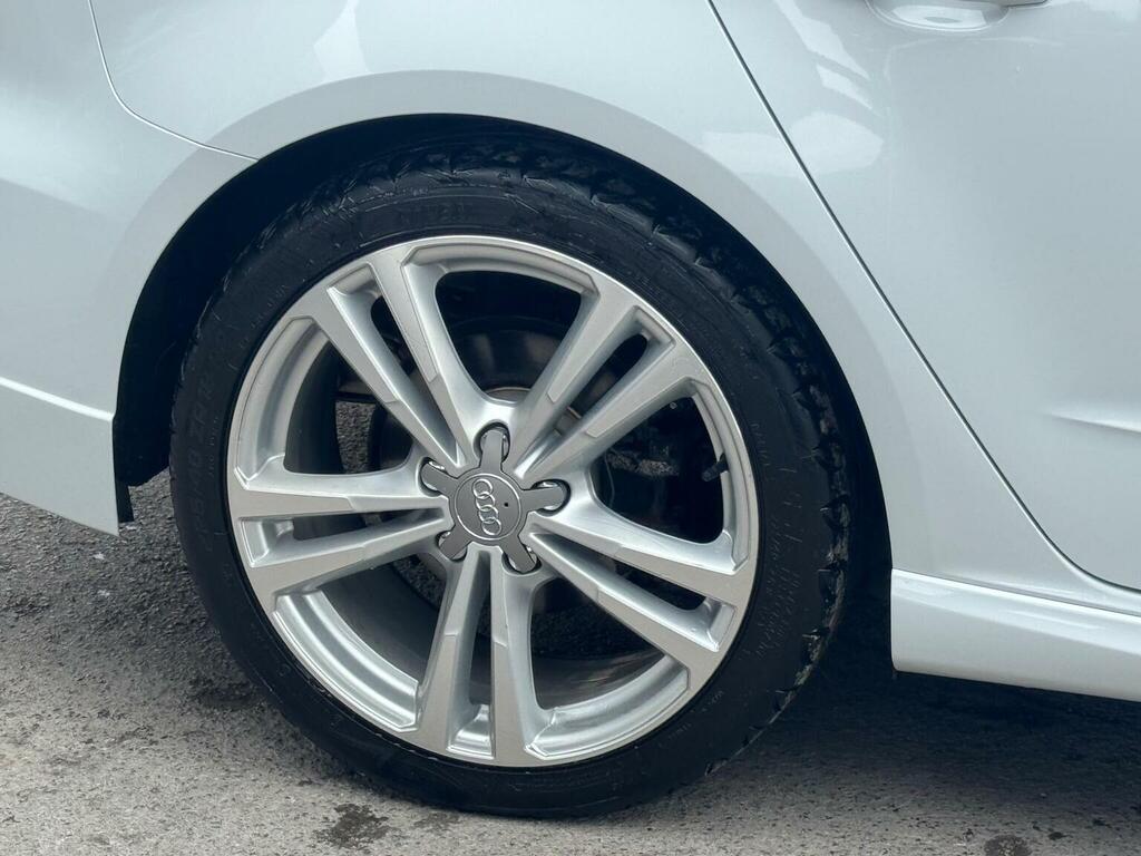 Audi A3 2.0 Tdi S Line Sportback Euro 6 Ss White #4