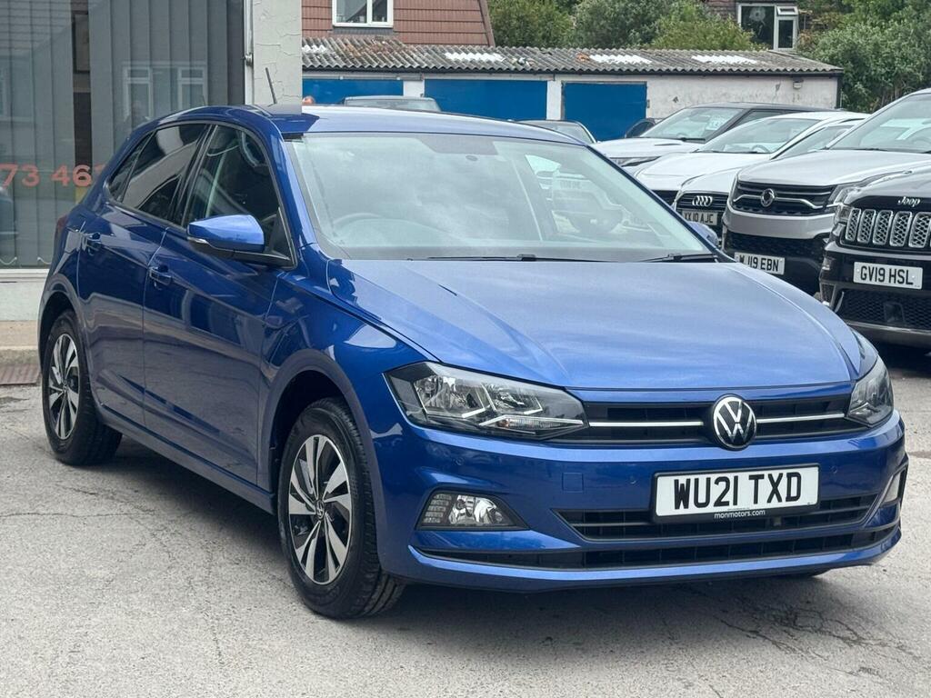 Volkswagen Polo 1.0 Tsi Match Euro 6 Ss WU21TXD Blue #2