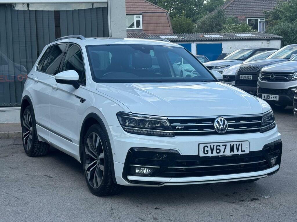 Volkswagen Tiguan 2.0 Tdi R-line Dsg Euro 6 Ss White