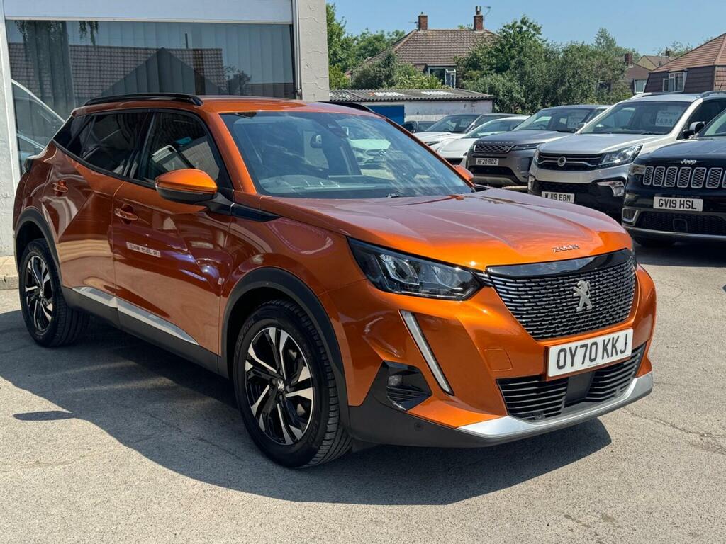 Peugeot 2008 1.2 Puretech Allure Premium Euro 6 Ss OY70KKJ Orange #3