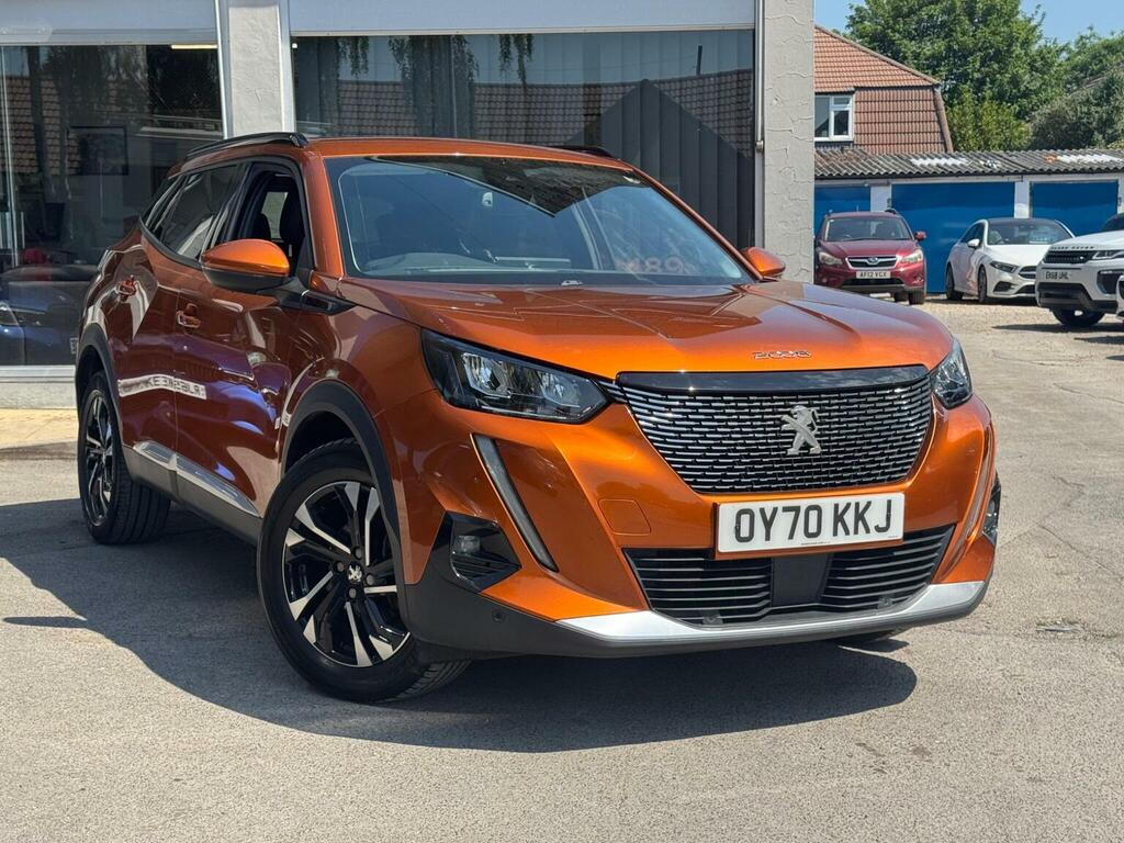 Peugeot 2008 1.2 Puretech Allure Premium Euro 6 Ss OY70KKJ Orange #2
