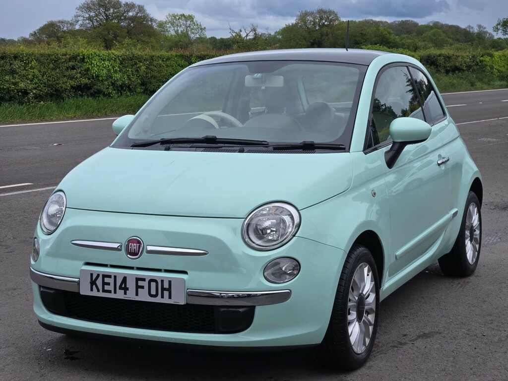 Fiat 500 Lounge Green #2
