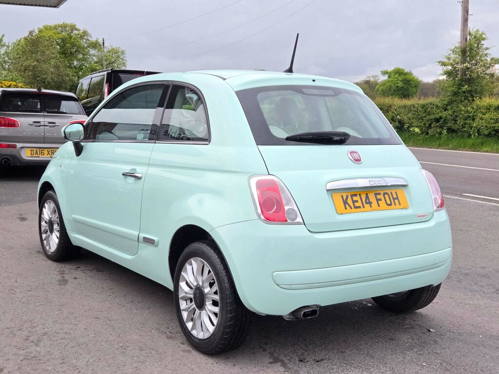 Fiat 500 Lounge Green #4