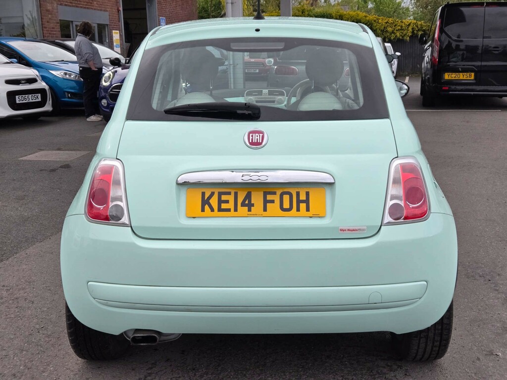Fiat 500 Lounge Green #5