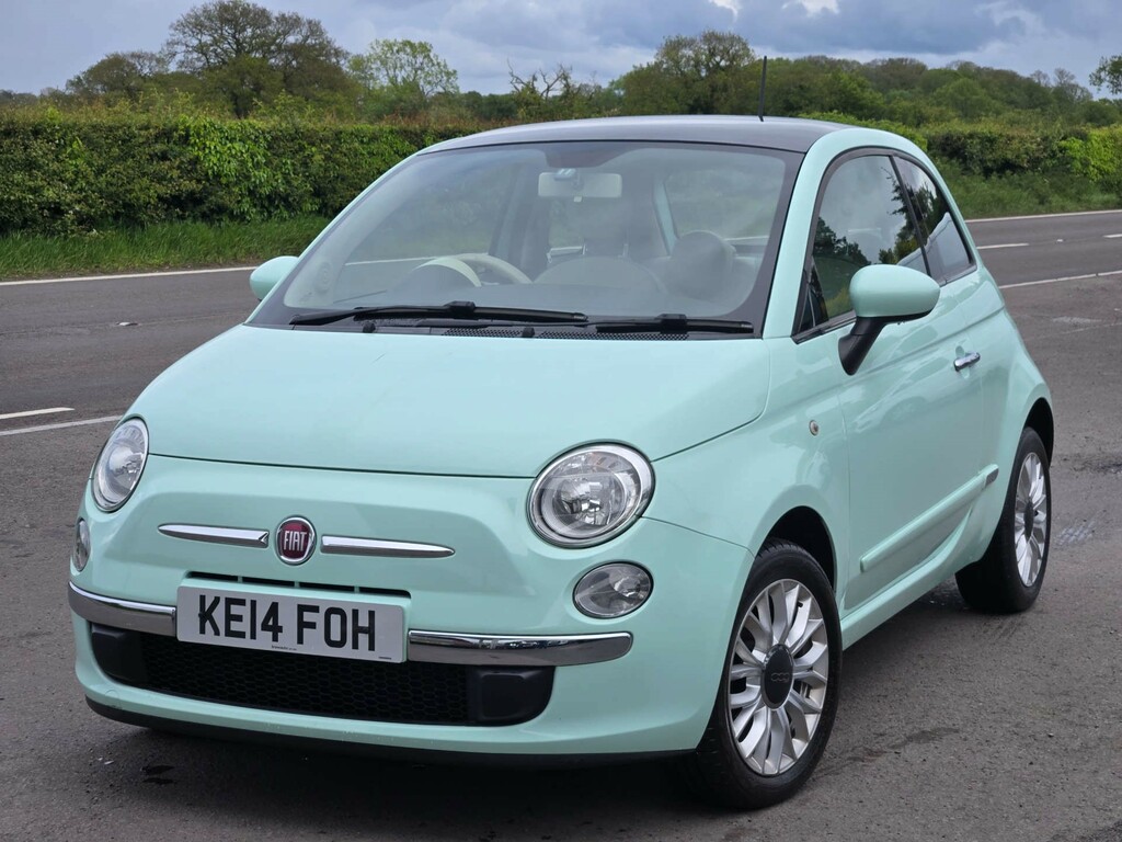 Fiat 500 Lounge Green