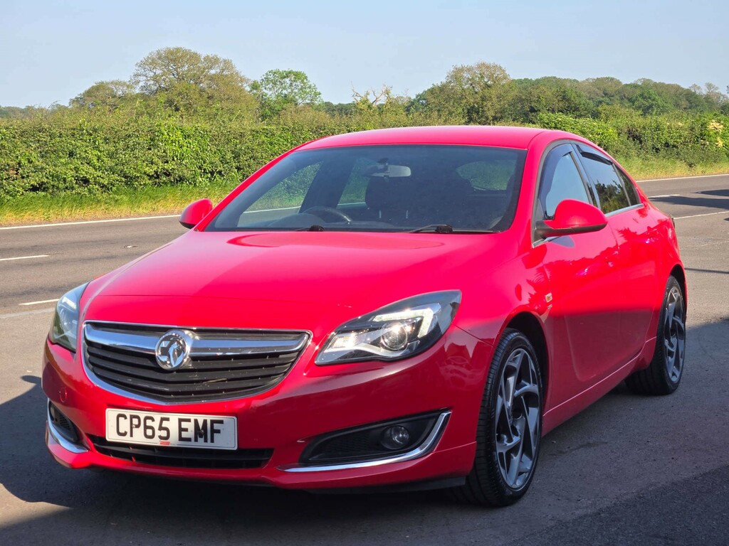 Vauxhall Insignia Sri Vx-line Cdti Ss CP65EMF Red #2
