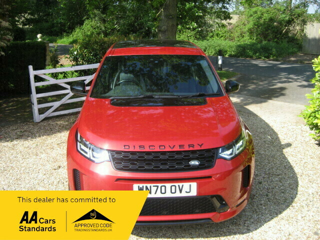 Land Rover Discovery Sport R-dynamic S D180 WN70OVJ Red #3