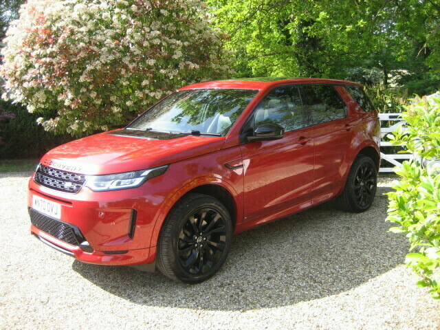 Land Rover Discovery Sport R-dynamic S D180 WN70OVJ Red #4