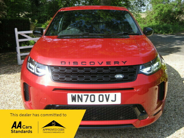 Land Rover Discovery Sport R-dynamic S D180 Red