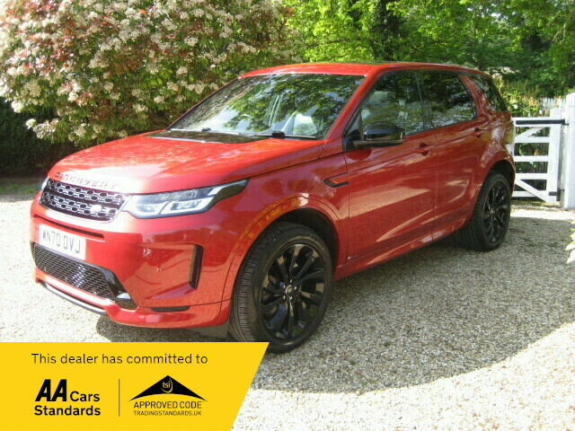 Land Rover Discovery Sport R-dynamic S D180 Red