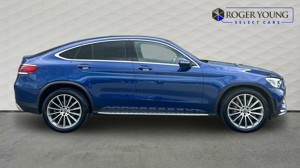 Mercedes-Benz GLC Class 2.0 Glc300d Amg Line Premium Coupe WF69ZRG Blue #5
