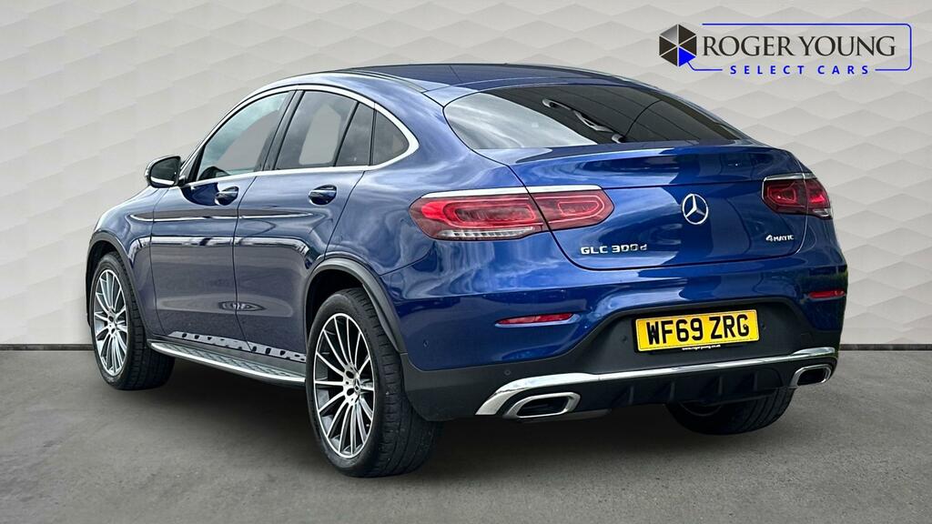 Mercedes-Benz GLC Class 2.0 Glc300d Amg Line Premium Coupe WF69ZRG Blue #2