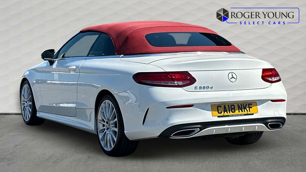 Mercedes-Benz C Class 2.1 C220d Amg Line White #2