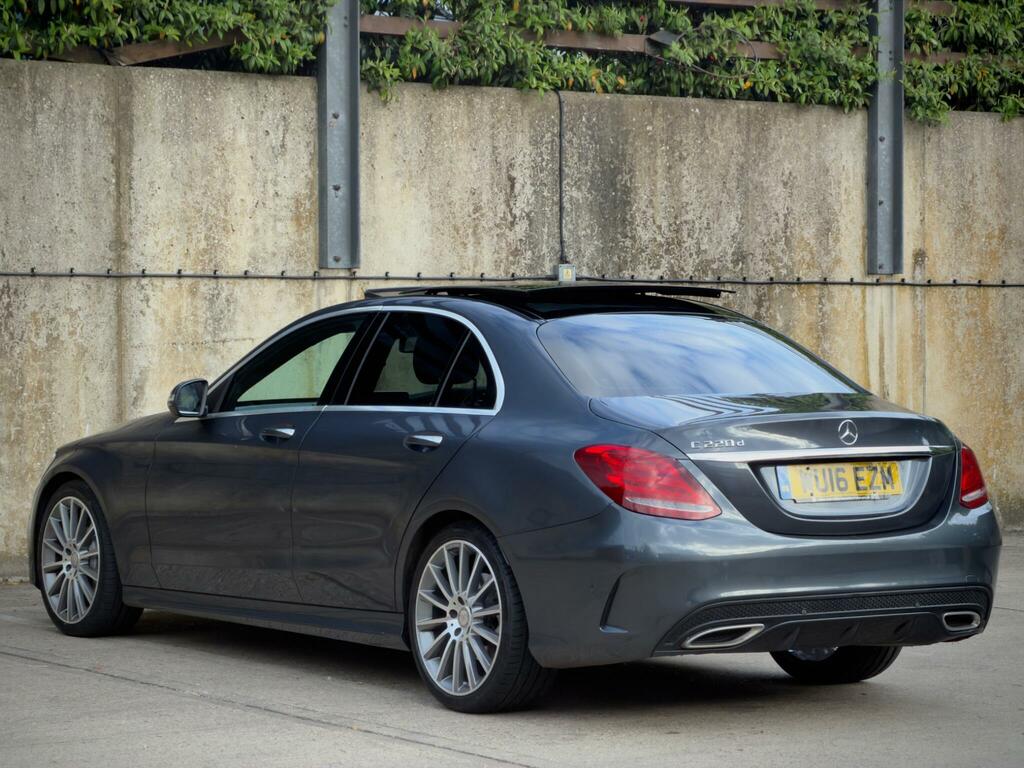 Mercedes-Benz C Class 2.1 C220d Amg Line Premium Plus 7G-tronic Euro WU16EZM Grey #3