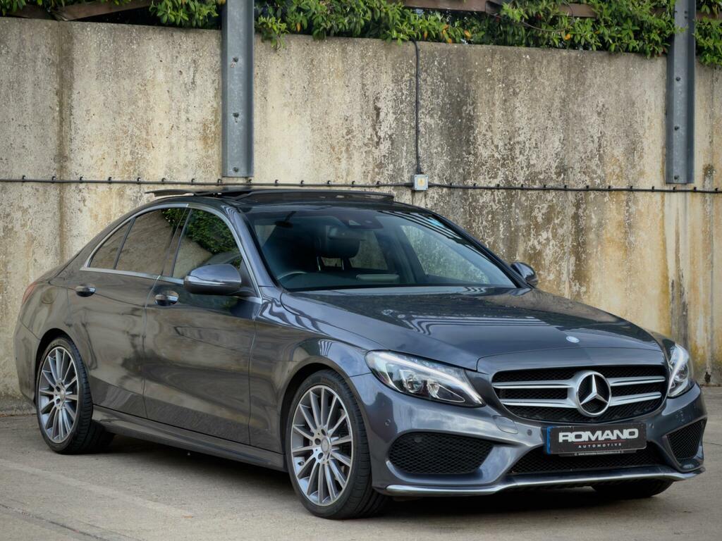 Mercedes-Benz C Class 2.1 C220d Amg Line Premium Plus 7G-tronic Euro WU16EZM Grey #6