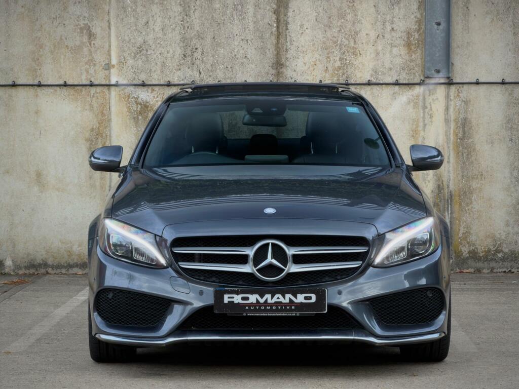 Mercedes-Benz C Class 2.1 C220d Amg Line Premium Plus 7G-tronic Euro WU16EZM Grey #4