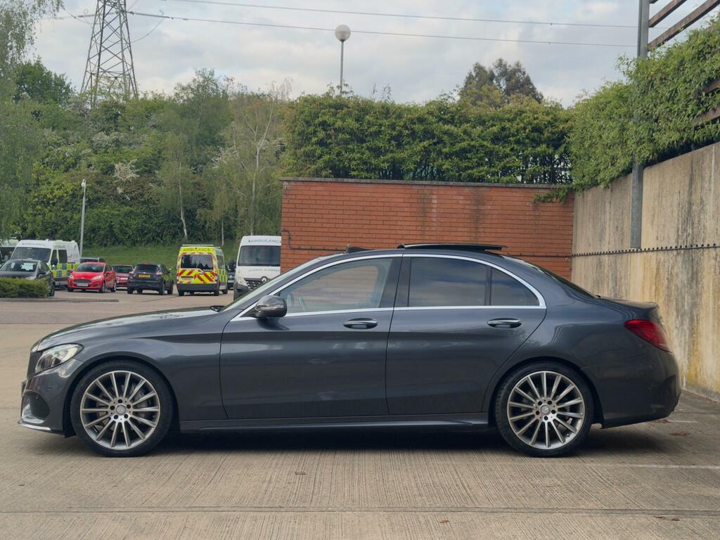 Mercedes-Benz C Class 2.1 C220d Amg Line Premium Plus 7G-tronic Euro WU16EZM Grey #5