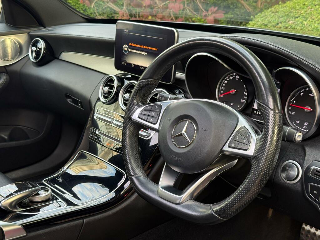 Mercedes-Benz C Class 2.1 C220d Amg Line Premium Plus 7G-tronic Euro WU16EZM Grey #2