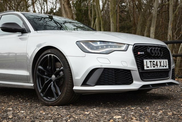 Audi RS6 Avant Automatic LT64XJJ Silver #2