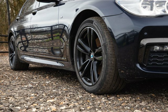 BMW 7 Series 740Ld Xdrive M Sport GK68EXS Black #2