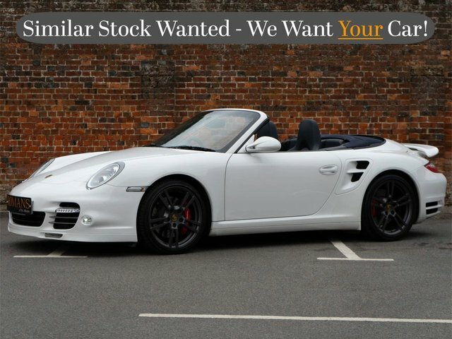 Porsche 911 3.8 997 Turbo Cabriolet Pdk Awd 268 G White