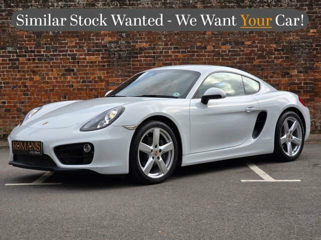 Porsche Cayman 2.7 981 Coupe Pdk Euro 6 Ss 275 Ps White