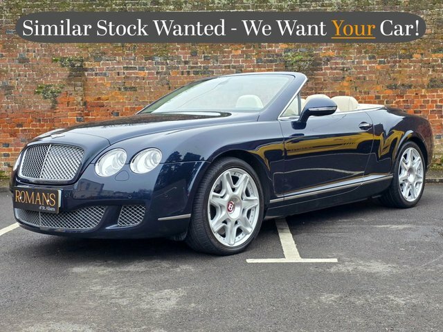 Bentley Continental Gt 6.0 W12 Gtc Convertible 4Wd Euro 4 Blue