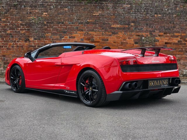 Lamborghini Gallardo 5.2 V10 Lp 570-4 Performante Spyder Ege Red #3