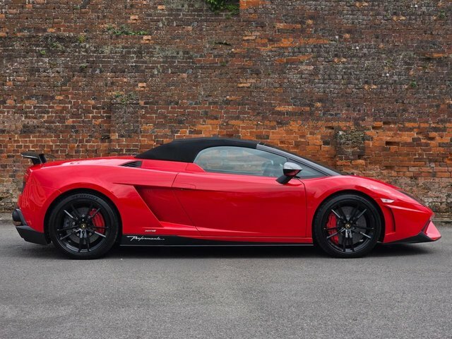 Lamborghini Gallardo 5.2 V10 Lp 570-4 Performante Spyder Ege Red #5
