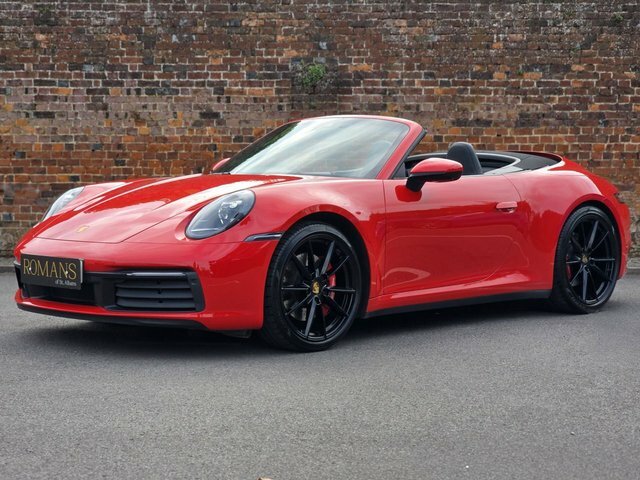 Porsche 911 3.0T 992 Carrera S Convertible Pdk Euro Red