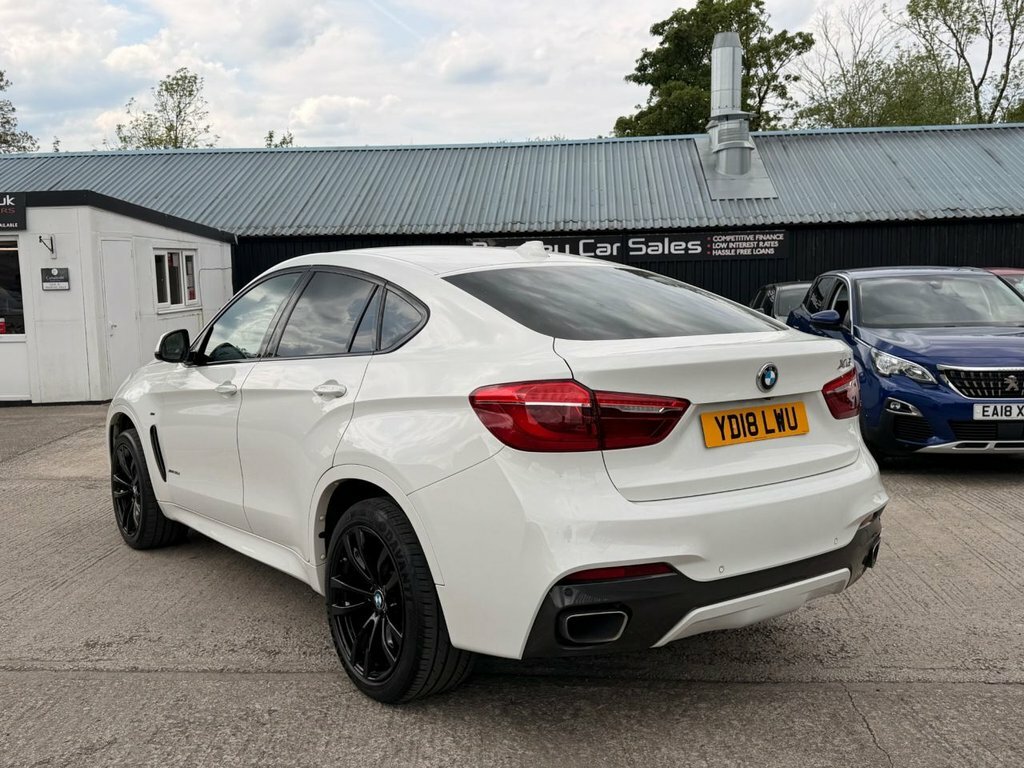 BMW X6 3L M Sport YD18LWU White #6