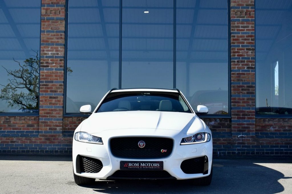 Jaguar XF 3L S J16PKP White #4