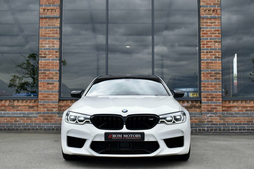 BMW M5 4.4L Competition EA69YBK White #3